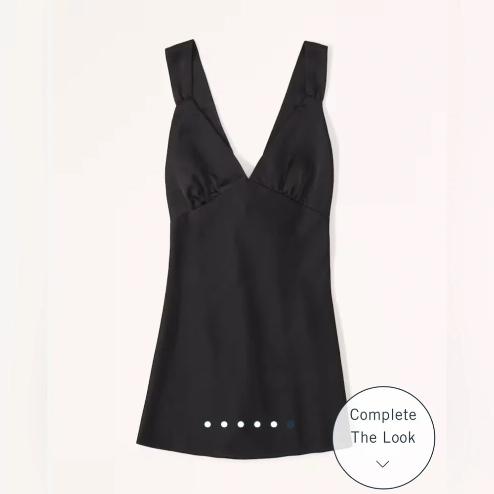 ABERCROMBIE & FITCH Satin Tie Back Nightie Size Small NEW WITH TAGS_6